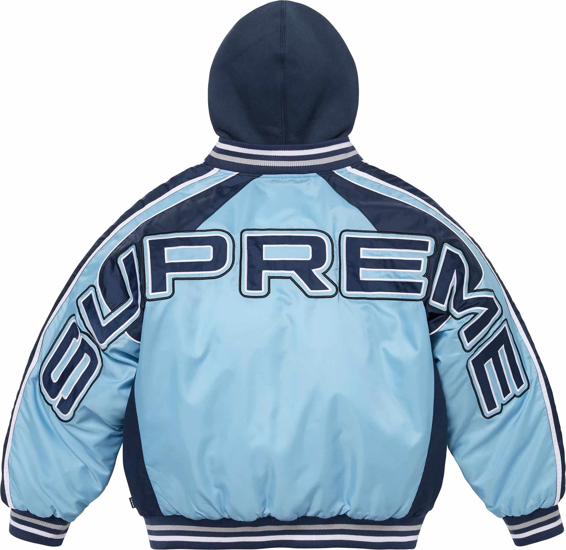 Hooded Stadium Jacket view 15